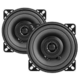 Omquot 4" Car Audio Speaker High Sensitivity Raised Head Design for Car Sound Noise Upgrade 2 Pieces, for Car Modification