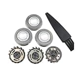 3 X Replacement Shaver Head ,Compatible for Philips HQ55 HQ4+ HQ3 6695 6879 6990/HQ6695/HQ48 HQ6675,HQ6695,HQ6900 HQ912,HQ916