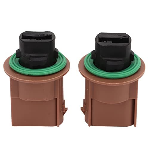 AOWINHIT Front Turn Signal Lamp Socket 2PCs 9E53 13411 AA Front Turn Blinker Socket Replacement for Durable Silicone Sealed OE Standard Plug Play Design