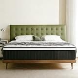 Queen Mattress in a Box, 10 Inch Medium Firm Hybrid Bed, High Density Foam & Individual Pocket Springs, Motion Isolation & Pressure Relief, Ideal for Guest Room