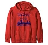 Good Girls Go To Heaven Bad Girls Go To Roku City Zip Hoodie