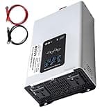 YXINHONGYUE 72V to 110V,6000W Pure Sine Wave Split Phase Inverter, DC 12V/24V/48V/60V/72V/96V to 220V 110V AC Converter Car Inverter Charger for RV,Truck,Off-Grid Solar System,60v to 110v