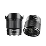 DSLR Camera Lens, AF 10mm F2.8 105.3° Ultra Wide Angle Fisheye APS-C Auto Focus Lens,Compatible for Sony E ZVE10 Fujifilm XF Mount(E-Mount(APS-C))