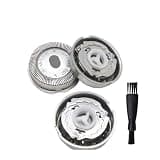 Replacement Shaver Head Compatible with Philips,Compatible for Norelco HQ3 HQ4 HQ55 HQ56 HQ300 HQ442 HQ916 HS190 HQ6990 Electric Shavers