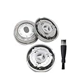 Replacement Shaver Head Compatible with Philips,Compatible for Norelco HQ3 HQ4 HQ55 HQ56 HQ300 HQ442 HQ916 HS190 HQ6990 Electric Shavers
