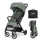 Inglesina Quid³ Travel Stroller - Planet Green | Lightweight Travel Stroller for Airplane, Umbrella Stroller for Baby & Toddler 0-55 lbs, Car Seat Compatible w/Carry Bag & Wheel Covers - Bundle Kit