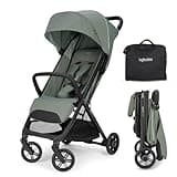 Inglesina Quid³ Travel Stroller - Planet Green | Lightweight Travel Stroller for Airplane, Umbrella Stroller for Baby & Toddler 0-55 lbs, Car Seat Compatible w/Carry Bag & Wheel Covers - Bundle Kit