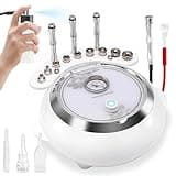 Diamond Microdermabrasion Machine, TopDirect 3 IN 1 Professional Dermabrasion Skincare Device for Adjustable Suction Facial Treatment (Suction Power: 0-68cmHg)