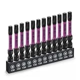 TGFTGF 12PCS T30 2in Torx Bit Set
