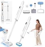 Steam Cleaner for Floor Cleaning, MultiPurpose Steam Cleaner for Home with 13 Accessories, Detachable Handheld Floor Steamer with Scent Container and strap for Hardwood,Tiles,Cloths and Carpet