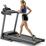12% Incline Treadmill with Handle, 3.45HP Portable Treadmills for Home, Foldable Treadmills with 340 LBS Capacity, 3-in-1 Quiet Walking Pad Treadmill, 70+1 Programs, APP Control, Knee Gifts