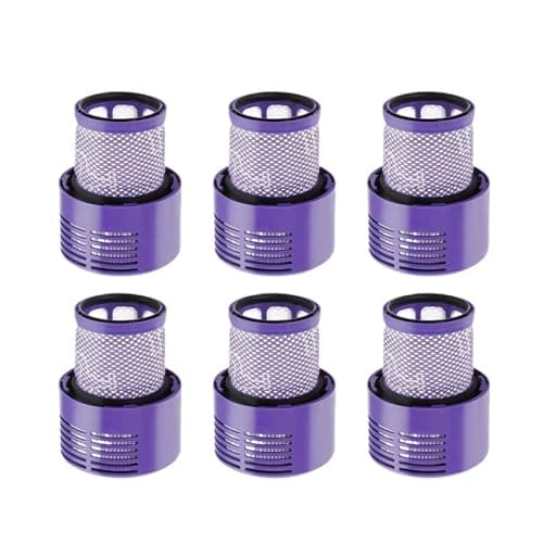 Compatible for Dyson V10 Filter Accessories Robot Vacuum Cleaner SV12 Washable Replacement Cleaning Spare Parts(Chocolate)