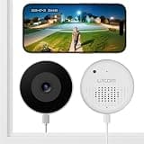 litokam Window Camera 3MP 2K, 2.4GHz & 5GHz Indoor Cameras for Home Security with Al Color Night Vision, Person/Motion/Sound Detection & Real-Time Alerts, 24/7 Recording, 104° View Angle, Double