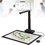 Piefeak S21 A2 Overhead Book Scanner - Auto Split & Smooth Double Pages, High-Resolution Scanning for Large Format Documents & Books up to A2 Size, 23MP Quality