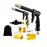 Jet Sweeper Nozzle Power Washer for Garden Hose, Ivy Ever Pressure Washer, 4-Mode Pressure Washer Wand for Patio Cleaning, Plant Watering, and Pet Washing (A)