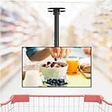 SDdPulse TV Ceiling Mount Bracket - Adjustable Ceiling TV Mount Bracket, Tilt Swivel TV Ceiling Mount Fits 39-90 Inch TVs, Expansion Screw Fixing, Mount On Ceilings TV S