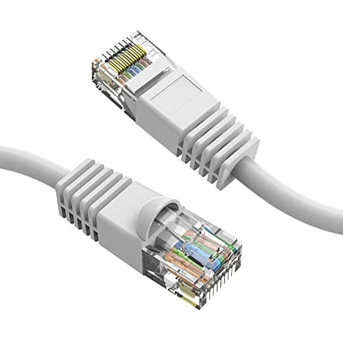 Cable Central LLC (White Cat6 Ethernet Cable 200 Ft Cat6 Patch Cable, Cat6 Cable, Cat6 Network Cable, Internet Cable - 200 Feet