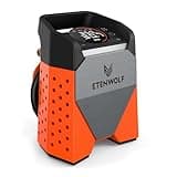 ETENWOLF ZEPHYR S3 Tire Inflator Portable Air Compressor, 1 Min Fast Inflation and 100% Duty Cycle, 160 PSI Air Pump for Cars, SUVs, Bikes, Balls (Vivid Orange)