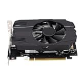 Wisoqu Gaming Graphics Card 4GB GDDR6 128 Bit, Single Fan Desktop Video Card with, DisplayPort, for 1080p 2K Gaming PC