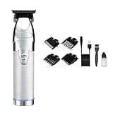 DAXXIN Hair Clippers, Hair Clipper Professional Cutting Machine Finishing Barber Shaving Equipment Accesories Trimmer for Men Cutter Oil Head(Silver)