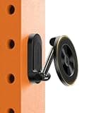 GolbinBox Magnetic Gym Phone Holder for MagSafe, All Metal Dual-Magnet Mount for iPhone and Android, 360° Adjustable Tri-Axis, Gym Essentials for Bodybuilder Men Women Recording Fitness Exercise,Black