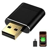 Wireless CarPlay Adapter for iPhone, Wired to Wireless CarPlay Dongle, Gold-Plated USB for Stable Connection, No Lag & Auto Reconnect in 5s, Mini Size Plug & Play, OEM Wired Cars 2016+