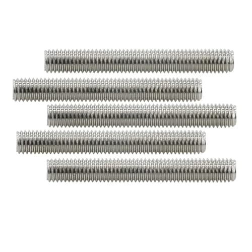 304 Stainless Steel Full Thread Rod Fully Metric Threaded Bar Bolt Screw M8 M10 M12 M14 M16 M18 M20 Fasteners Stud Rods 30-500mm(70mm,M12 (2Pcs))