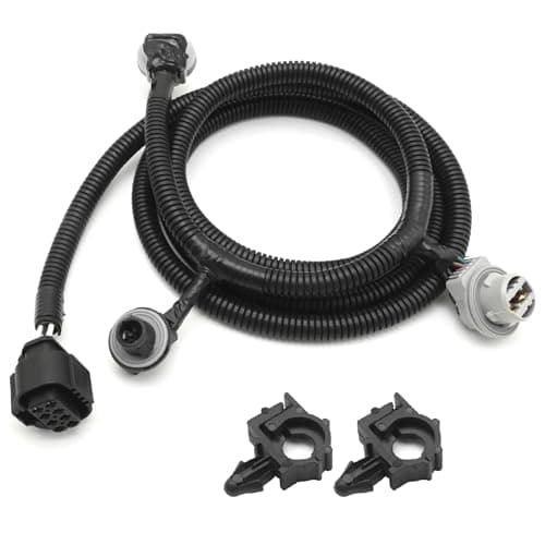 Compatible 23141274 Tail Lamp Wiring Harness(Driver Side), Replacement for Chevrolet Silverado 1500 2500 HD 3500, for GMC Sierra, Replaces 23431875