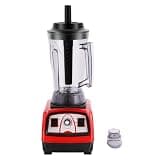 JenyunTech 2200W Kitchen Blender, 9-Speed Adjustable High-Powered Blender, 135Oz Large Capacity Smoothie Maker with Stirring Rod for Home, Restaurants, Bars, Supermarkets