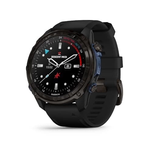 Garmin Descent™ Mk3i,- 51mm Dive Computer and Multisport GPS Smartwatch, Air Integration, Black