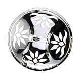 Quick-Install Perforated Guitar Cover Plate Rust-Proof Metal Resonator Hardware for Stage & Studio Durability Guitar Replacement Parts