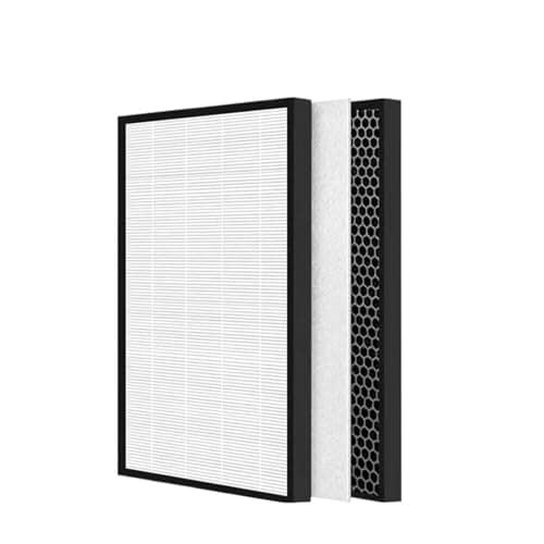 JREFVIHVJ Replacement True HEPA Deodorizing Filter FZ-C100HFU FZ-C100DFU,Compatible for Sharp Air Purifier KC850U & KCC100U,High Efficiency(1 Set and Humidifer)