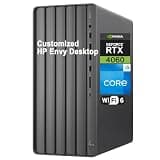 iCarp Customized Desktop Made with HP Envy Gaming/Designer/Creator Desktop Intel 10-core i5-14400 16GB/32GB/64GB RAM 512GB/1TB/2TB/4TB SSD GeForce RTX 4060 Type-C Wi-Fi6 Win11