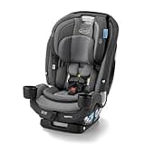 Graco SlimFit3 LX 3-in-1 Convertible Car Seat, Slim Car Seat Fits 3 Across, Rear Facing, Forward Facing, to Highback Booster Seat, Perfect for Baby Travel & Gift for New Parents, Kunningham