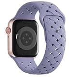 STEEZRD Breathable Silicone Braided Weave Band Compatible with Apple Watch Band 38mm 40mm 41mm 42mm 44mm 45mm 49mm, Soft Waterproof Sport Strap for iWatch Ultra/2 Series 9/8/SE/7/6/5/4/3/2/1 Women Men