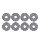 Mop Pads,Compatible For Roborock Q Revo Master,Vacuum Cleaner Replacement Parts Mopping Cloths(8pcs)