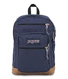 JanSport Cool Backpack, with 15-inch Laptop Sleeve - Large Computer Bag Rucksack with 2 Compartments, Ergonomic Straps, Navy