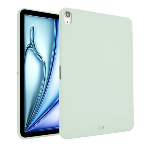 Compatible with iPad Air 5th / Air 4th / Pro 11 2018 Case, Slim and Light,TPU Rubber Soft Skin Silicone Protective Cover Shockproof Tablet Cover for iPad AIR4/AIR 5/PRO 11 2018(Mint Green)