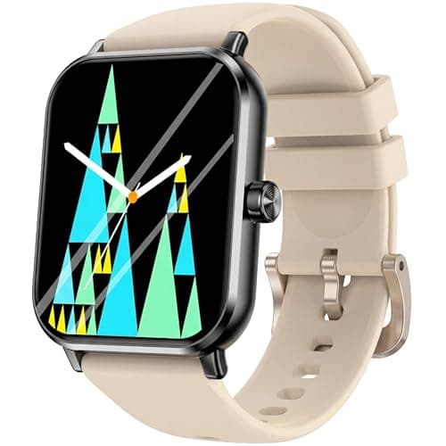 Jacoosa Smart Watch for Men/Women Android & iPhone, Bluetooth 5.3 Calls/Notifications, 5 ATM Waterproof, 1.83" HD Touch Screen, 130+ Sports Modes, 24/7 Heart Rate & Sleep Monitor