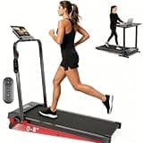 Walking Pad with Handle Bar Treadmill with 8% Incline Treadmills Home Small