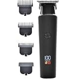 RASRGTRQ Mens Hair Electric Clipper LCD Special Oil Head Carving Elects for Salons