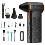 Thermal Snow Blower With Brush Electric Leaf Blowing Tool Turbine Dust Remover