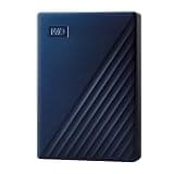 WD 5TB My Passport for Mac, Navy, Portable External Hard Drive with backup software and password protection, USB 3.1/USB 3.0 compatible - WDBA2F0050BBL-WESN