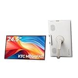 KTC 25 Inch MEGAPAD Portable TV Touchscreen Monitor 1080p, Android 14 Google EDLA Certification with Camera,Built-in Battery for Outdoor,Camping,Travel, Remote Control, A25Q5