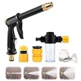 2026 Pressure Sprayer, Pressure Washer with Booster Nozzle, Upgraded Garden Hose Sprayer, Car Wash Foam Gun for Car Washing Patio Driveway Outdoor Cleaning