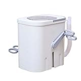 Portable Manual Washing Machine, Hand Crank Washer, Compact Mini Laundry Washer with Drain Hose for Travel, Camping, Small Apartments, and Delicate Garments