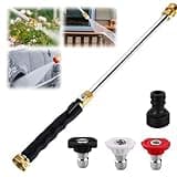 2026 Power Washer for Garden Hose, High Pressure Washer with 3 Nozzles for Patio Garden Outdoor Cleaning-1 Set