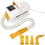 Pet Hair Dryer High-Speed Dog Dryer Pet Grooming Blower Includes 4 Nozzles