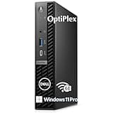 Dell 2026 OptiPlex 7000 Compact Mini Buseness Desktop Computer for Office & Workspace, 14th Gen Intel Core, Copilot AI, 32GB DDR5 RAM, 1TB PCIe SSD, WiFi 6E, Triple 4K Display, Windows 11 Pro, Black