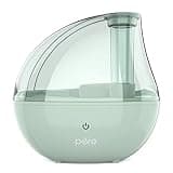 Pure Enrichment PureBaby Ultrasonic Cool Mist Humidifier & Soft Glow Night Light, Whisper-Quiet and Ideal for Baby Nurseries & Kids Bedrooms to Relieve Congestion, Colds, & Coughs (Whisper Green)